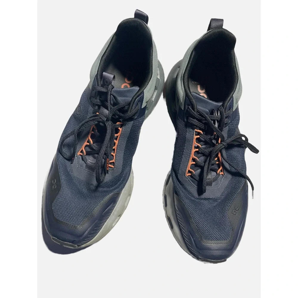 On Cloudnova Form Sneakers Mens 10 Navy Grey Running Athletic Shoes Low Top